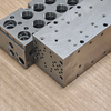 China Dongguan ISO Certified CNC Machining High Precision Steel / Brass Hydraulic Valve Block Parts