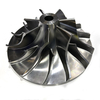 Aluminum Alloy T6061 T7075 Heat Treatment Billet Compressor Impeller Wheel by 5 Axis CNC Machining Center