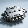 Customized Hydraulic Manifold Block | CNC Machined Hydraulic Valve Cluster for Industrial Machinery