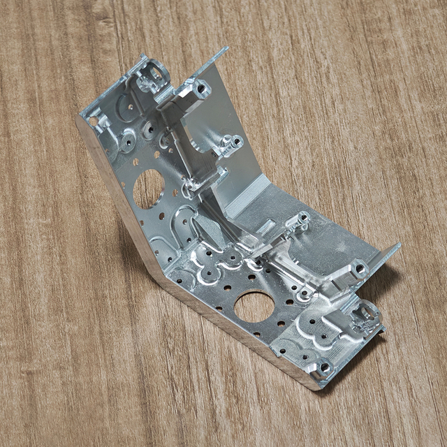 Custom Precision CNC 5 Axis Machining Milling Aluminum Anodized Robot / Drone / UAV Parts