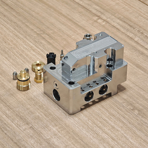 Custom Precision CNC Machining High Pressure Hydraulic Valve Manifold Blocks for Mining