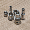 Custom Precision CNC Machining Swiss Lathe Machining Stainless Steel Hydraulic Valve Parts