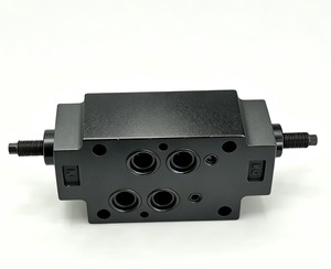 Custom Hydraulic Manifold Valve Block – Precision CNC Machined