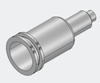Custom Silver‑Plated Aluminum Transformer‑Body｜Turn‑Mill Composite CNC Machined Housing